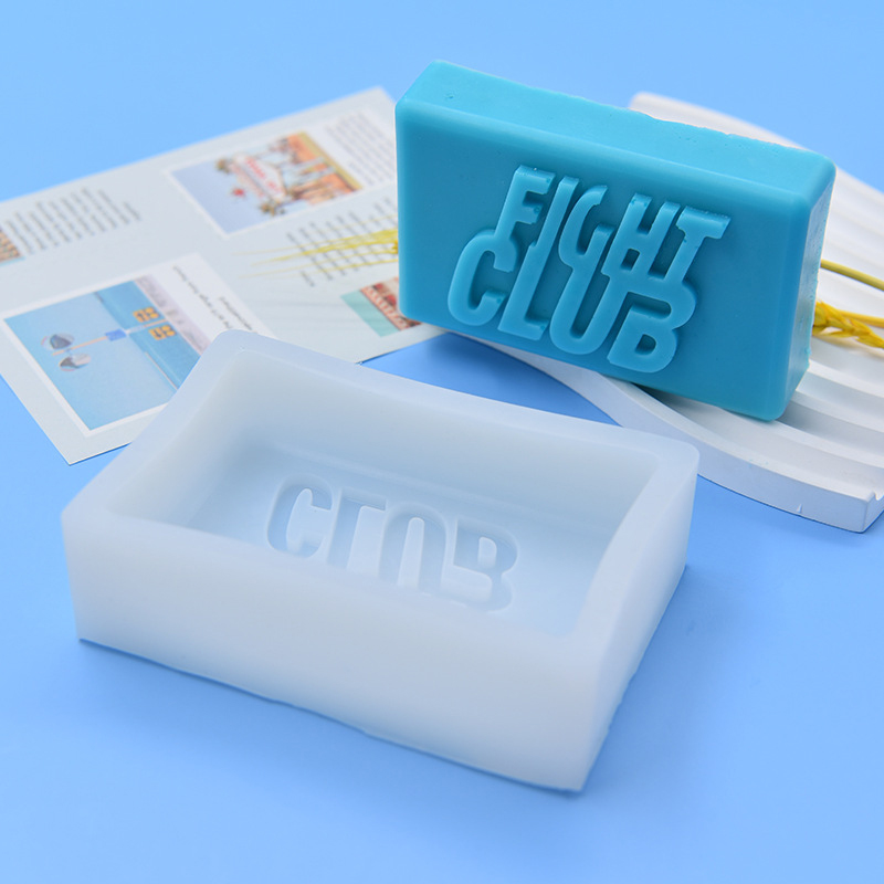 Soap Making Fight Club - الملحقات FiGht CLub الصابون سيليكون MoLd