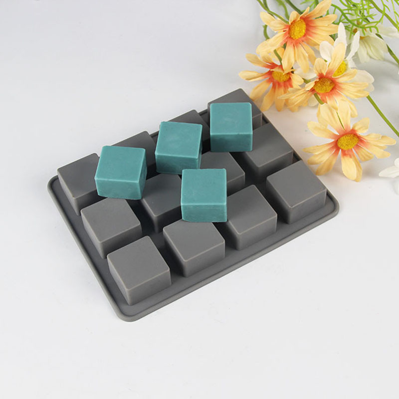 Soap Making Instructions - 1 قطعة قوالب الصابون سيليكون 12