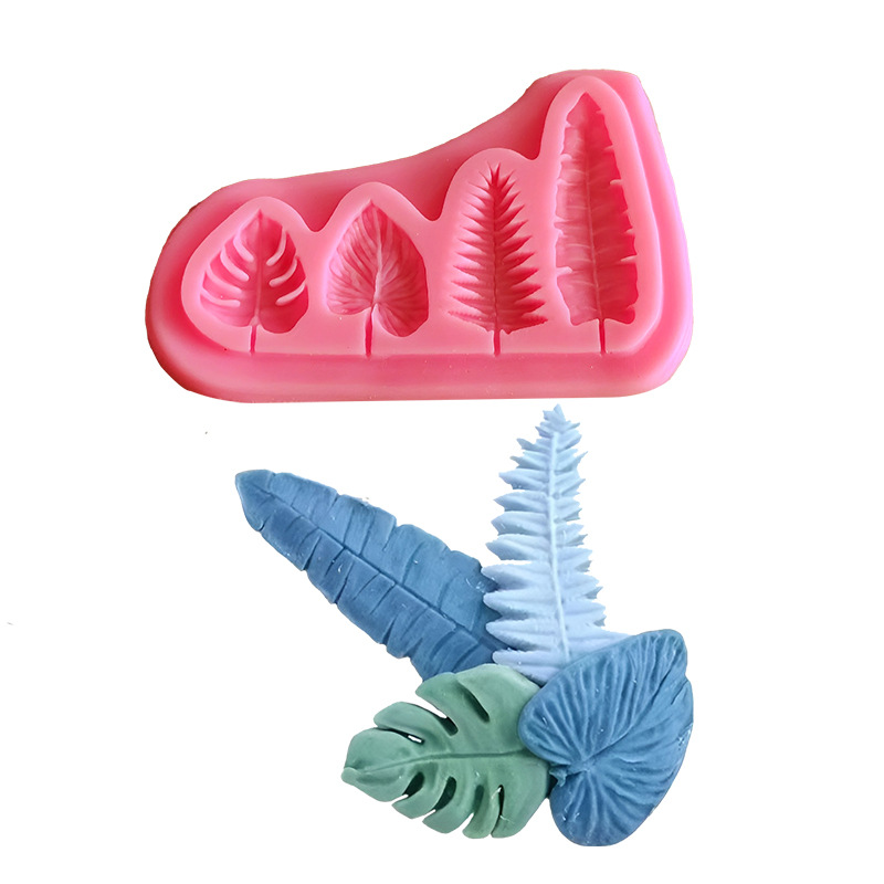 Soap Mold Silicone Loaf - قوالب سيليكون لأوراق النخيل وأوراق السلحفاة،
