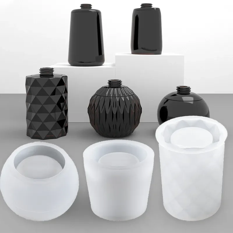 Soap Making Jug - الروائح زجاجة قالب من السيليكون زجاجة
