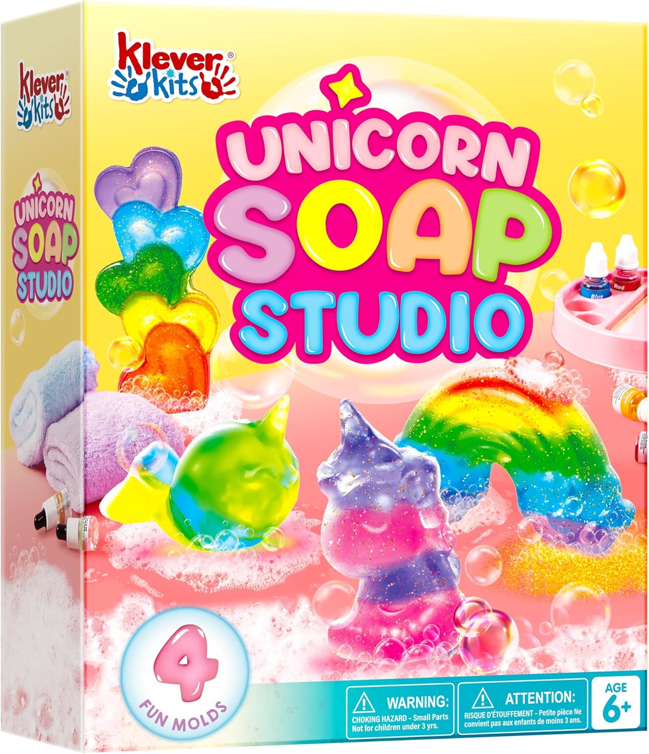 Soap Making Ideas - JOYFY يونيكورن الصابون صنع عدة فتاة