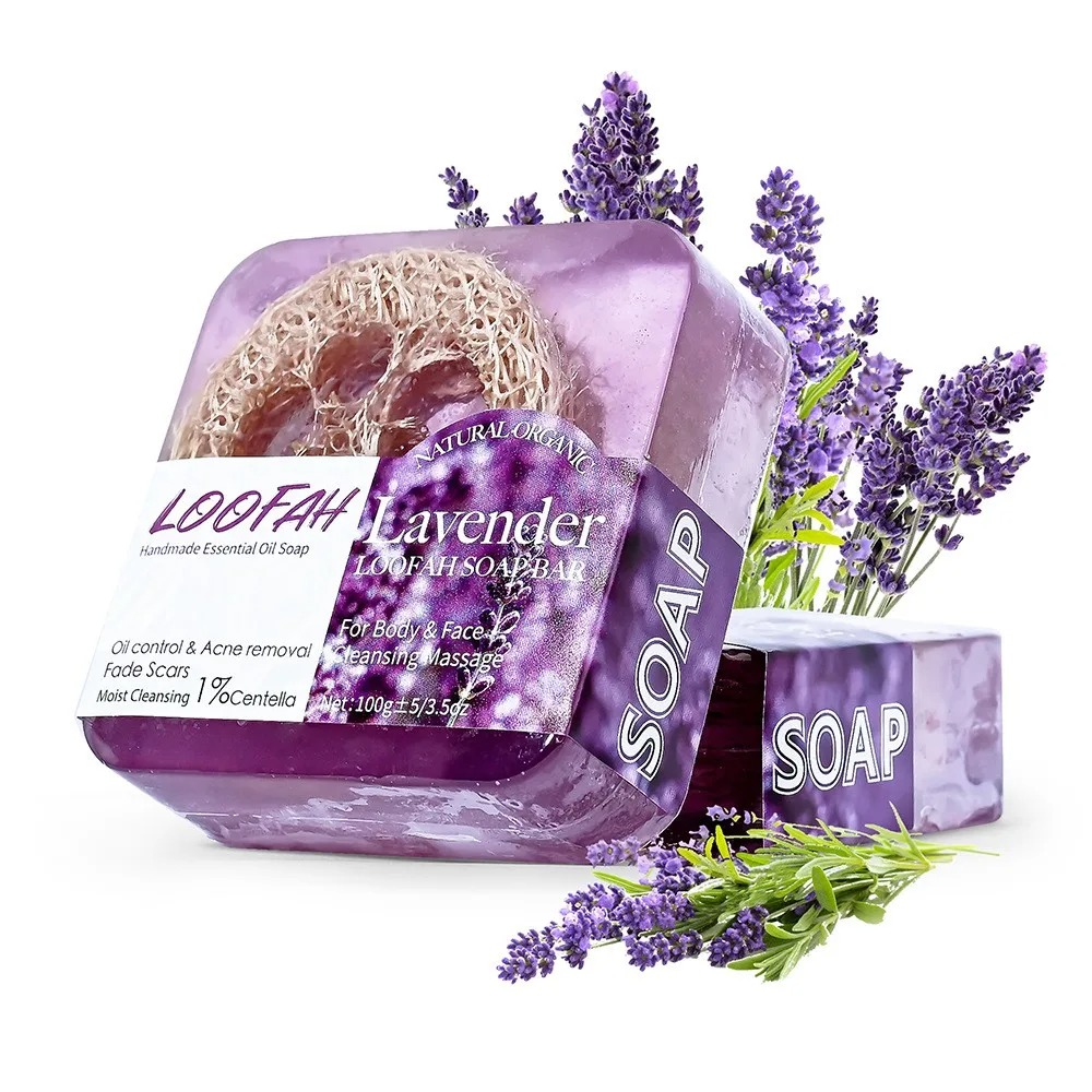 Soap Making Fragrance Oil - صابون زيت اللافندر العضوي 100 جرام،