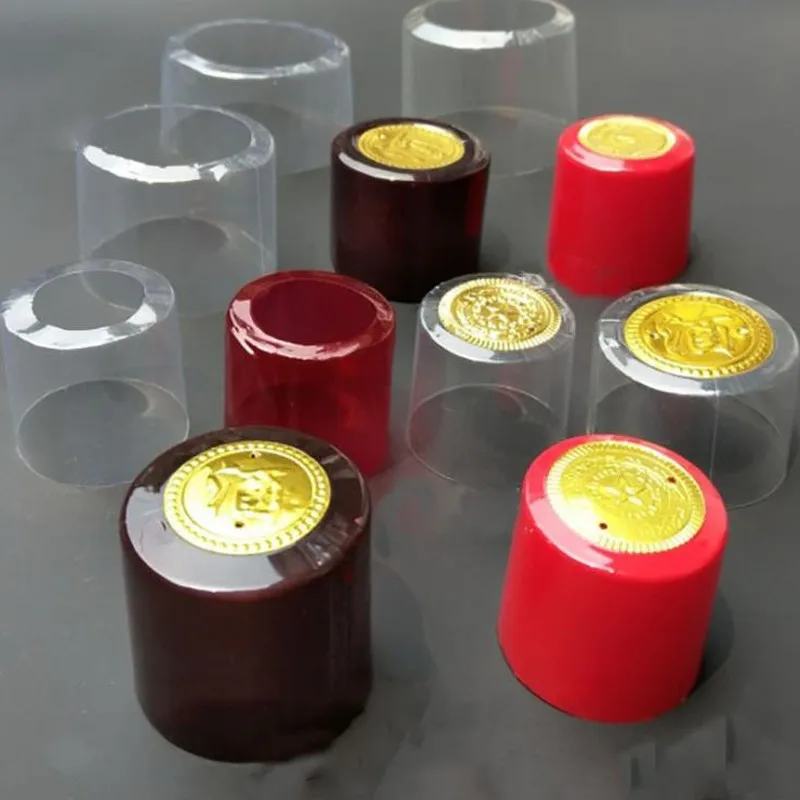 100X زجاجة نبيذ PVC يتقلص الفي - مراجعة Shrink Wrap Pvc وسعره