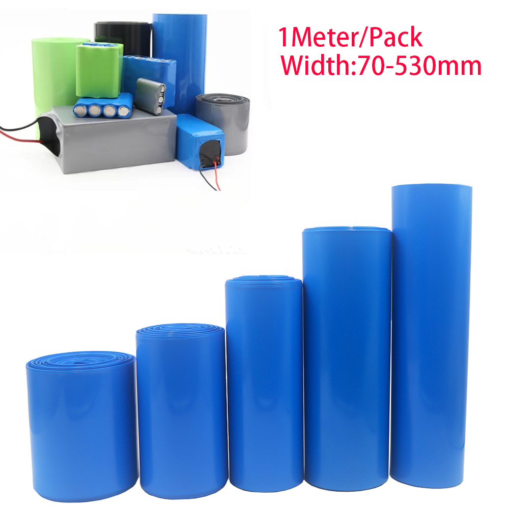 1 متر PVC من 18650 بطارية حزم  - مراجعة Shrink Wrap Pvc وسعره