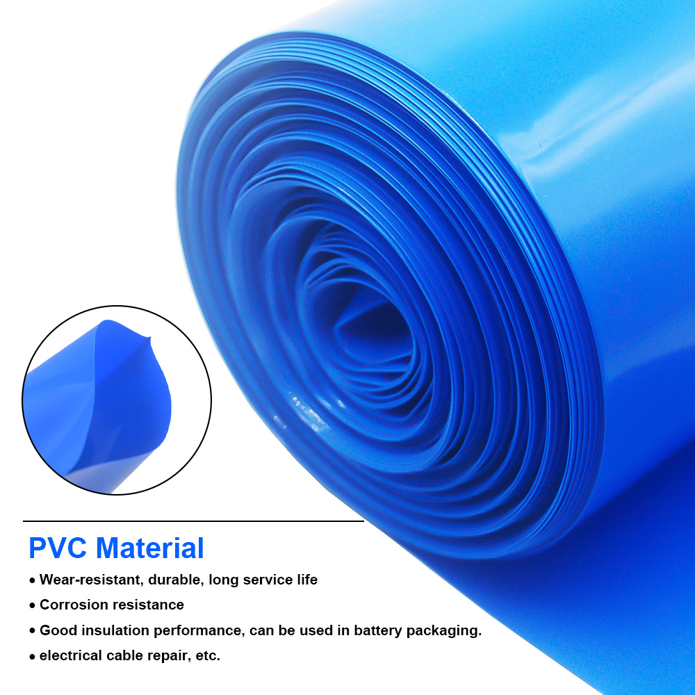 1 متر PVC من 18650 بطارية حزم  - مراجعة Shrink Wrap Pvc وسعره