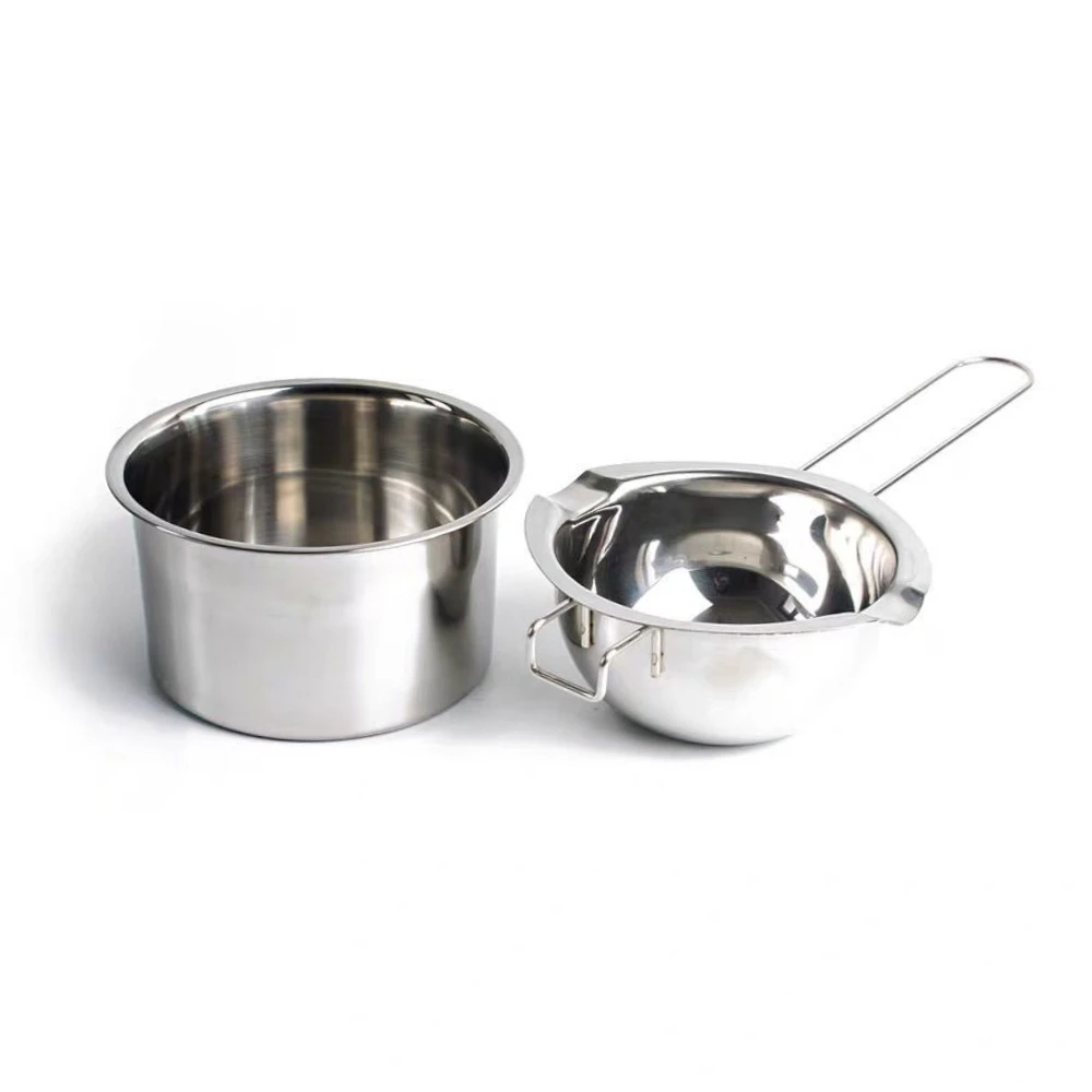 2 قطعة وعاء صهر الشمع من الفول - مراجعة Soap Making Jug وسعره