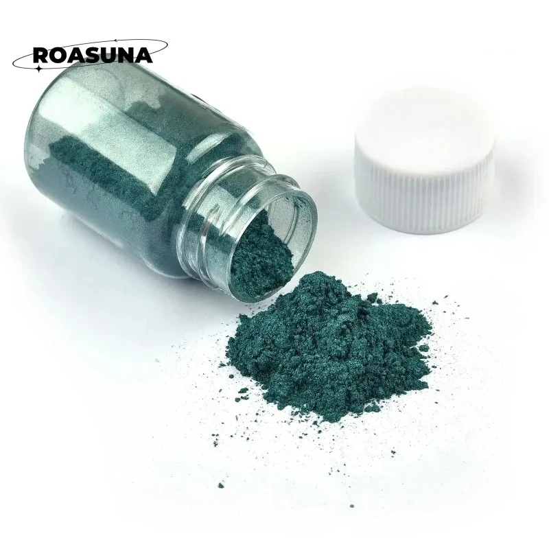 24 لون مسحوق اللؤلؤ الميكا لرا - مراجعة Mica Powder Colorant وسعره