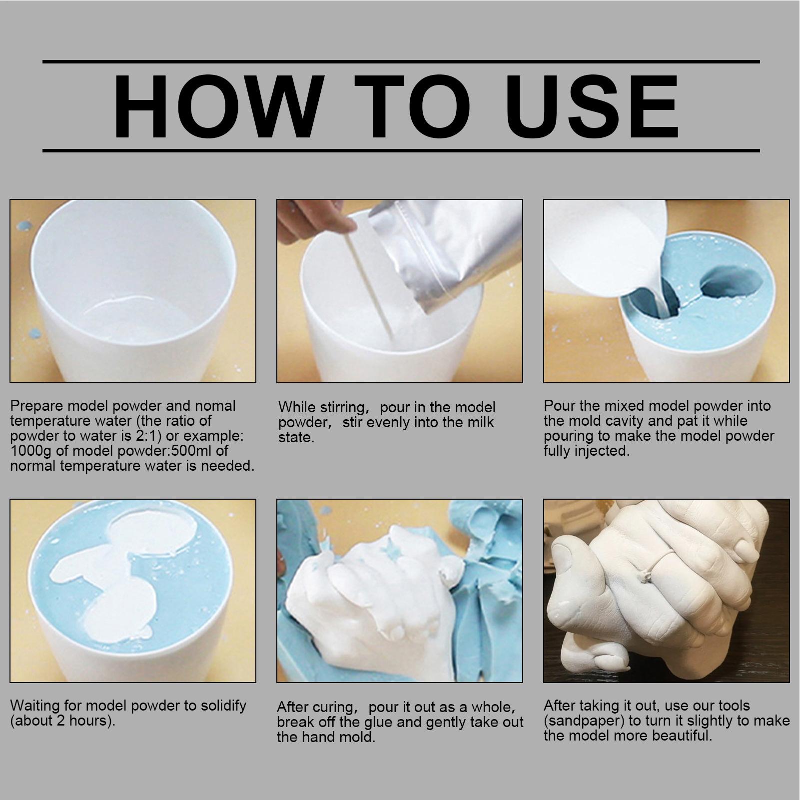 مجموعة صب قوالب اليدين والقدمي - مراجعة Soap Making Instructions وسعره