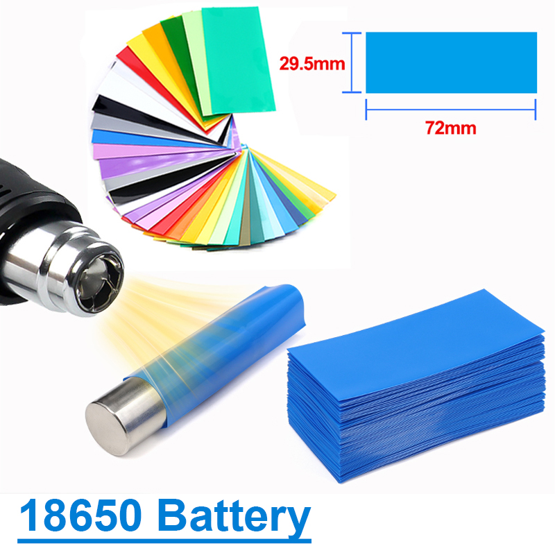 25 ~ 500 قطعة AA / AAA/18650/2 - مراجعة Shrink Wrap Pvc وسعره