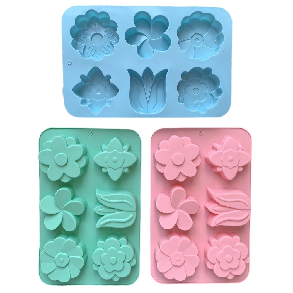 قوالب سيليكون على شكل زهور متن - مراجعة Soap Mold Silicone Loaf وسعره