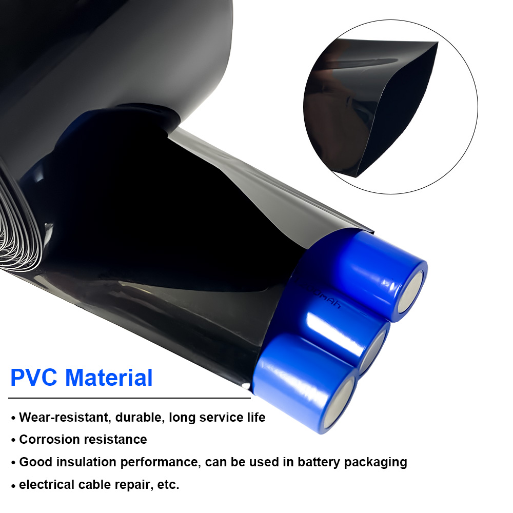 1 متر 18650 يبو بطارية بولي كل - مراجعة Shrink Wrap Pvc وسعره