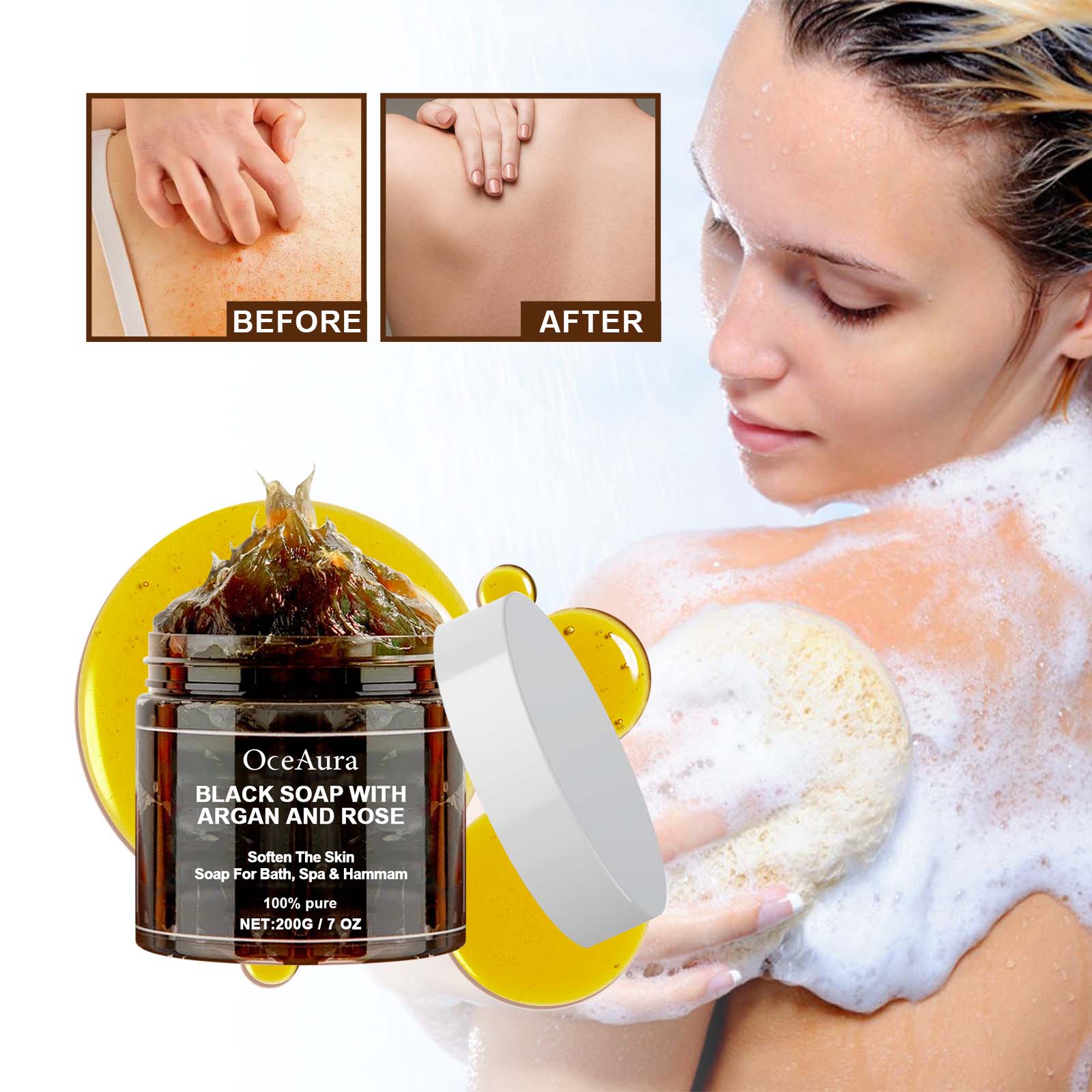 صابون أسود من أوسيورا مع زيت ا - مراجعة Soap Making Fragrance Oil وسعره