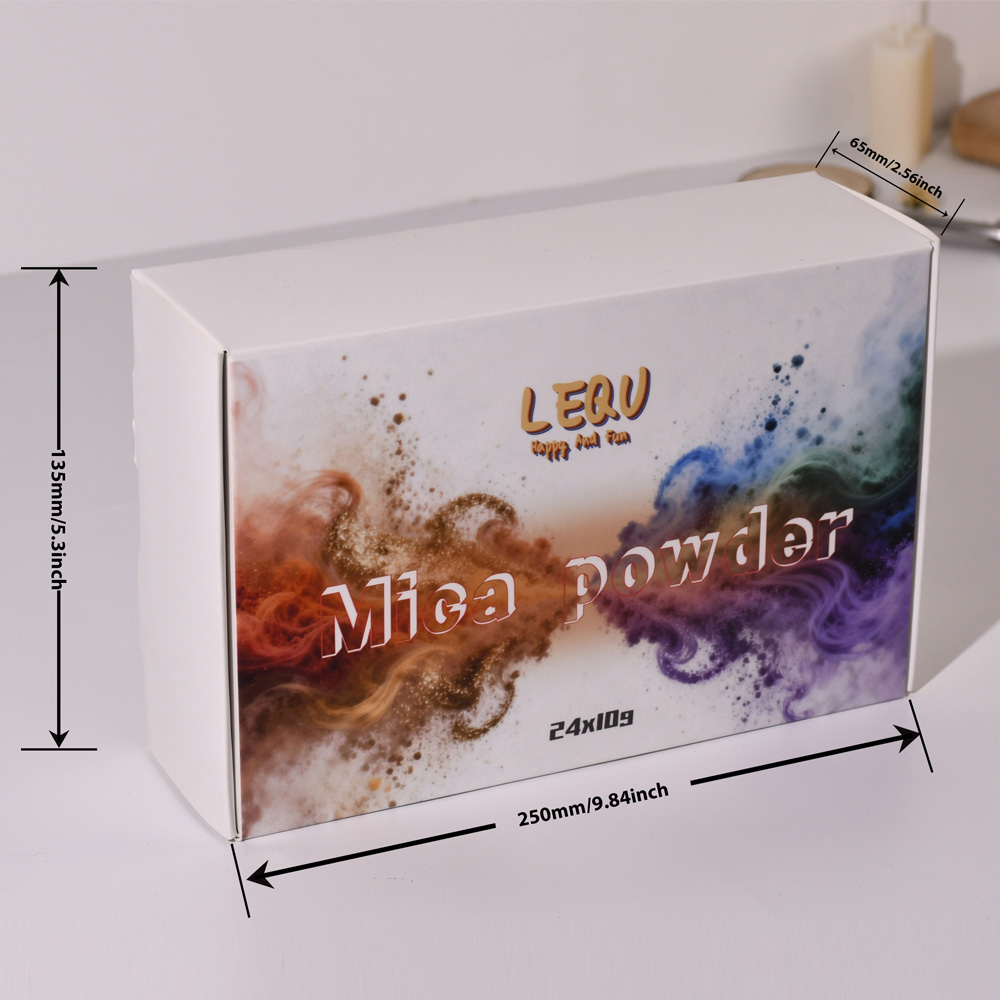 مسحوق ميكا متغير اللون بـ 24 ل - مراجعة Mica Powder Colorant وسعره